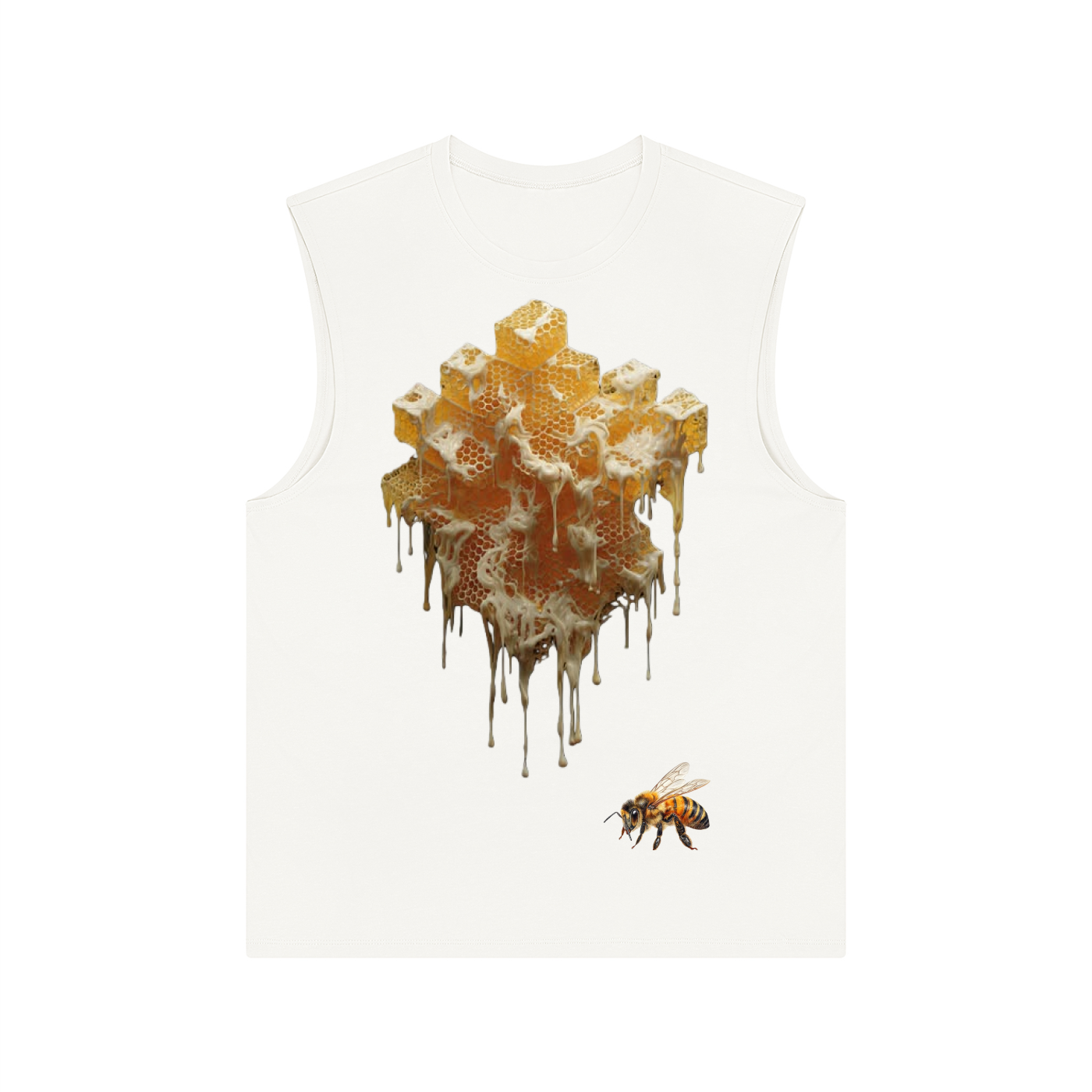 Honeycomb drip  Bee Men's Performance Tank Top