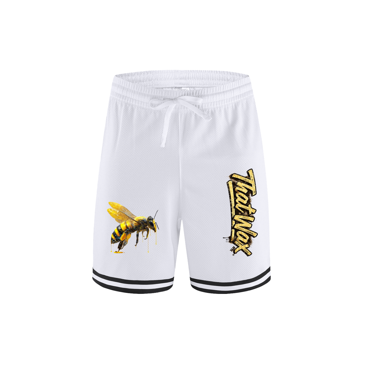 Cyber bee Classic Stripe Trim Basketball Shorts