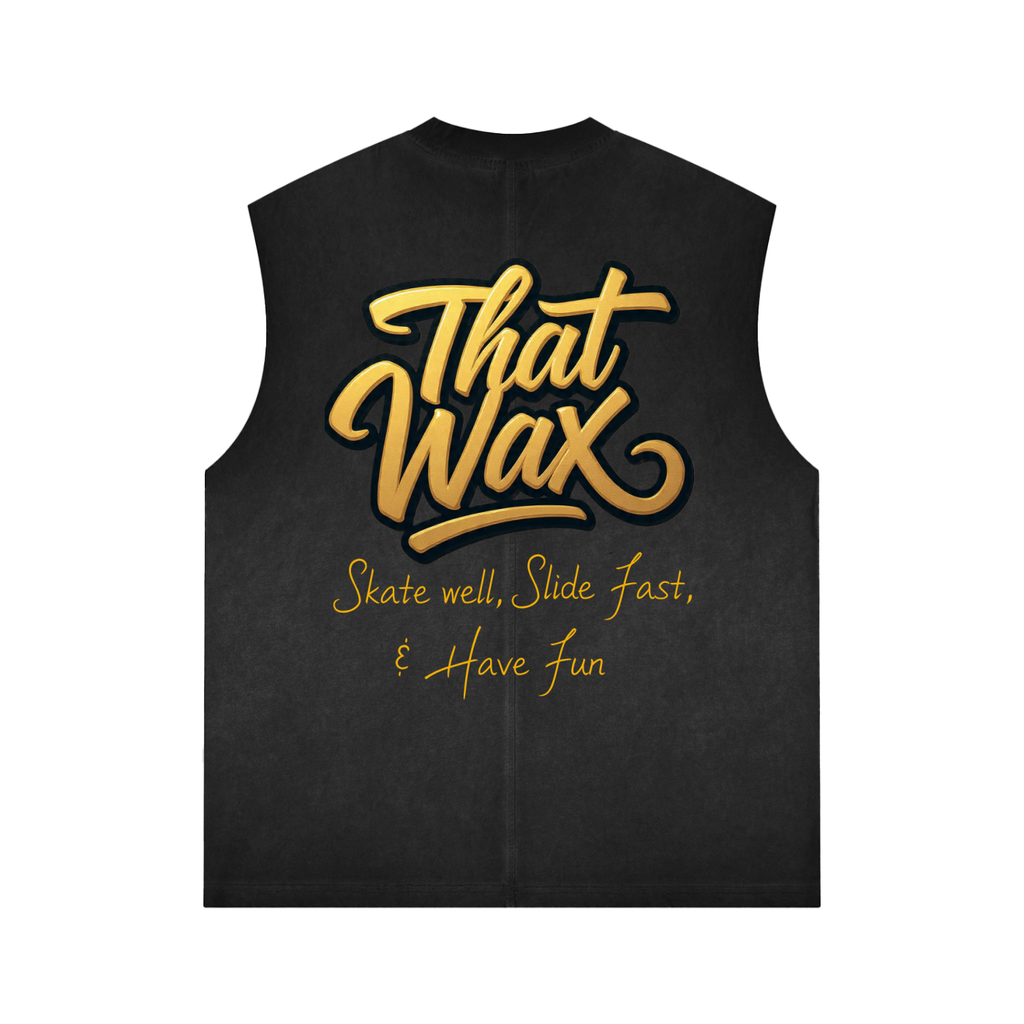 Skate well Bee Reverse Washed Tank Top