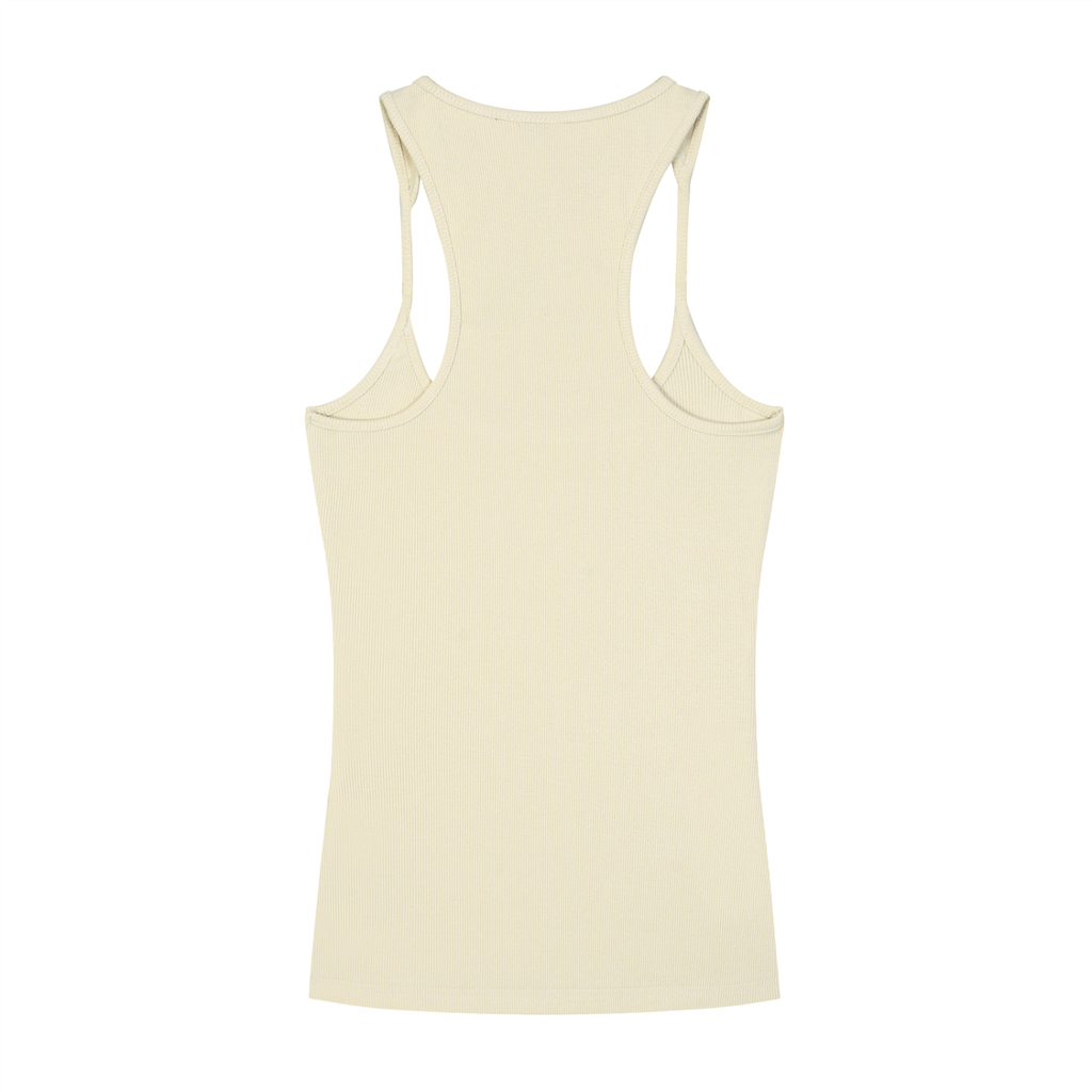 That Wax O.G. Women's Slim Fit Ribbed Racerback Tank Top