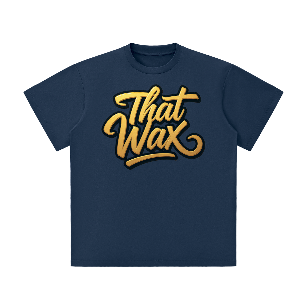 Gold Script Unisex Lightweight Oversized T-Shirt