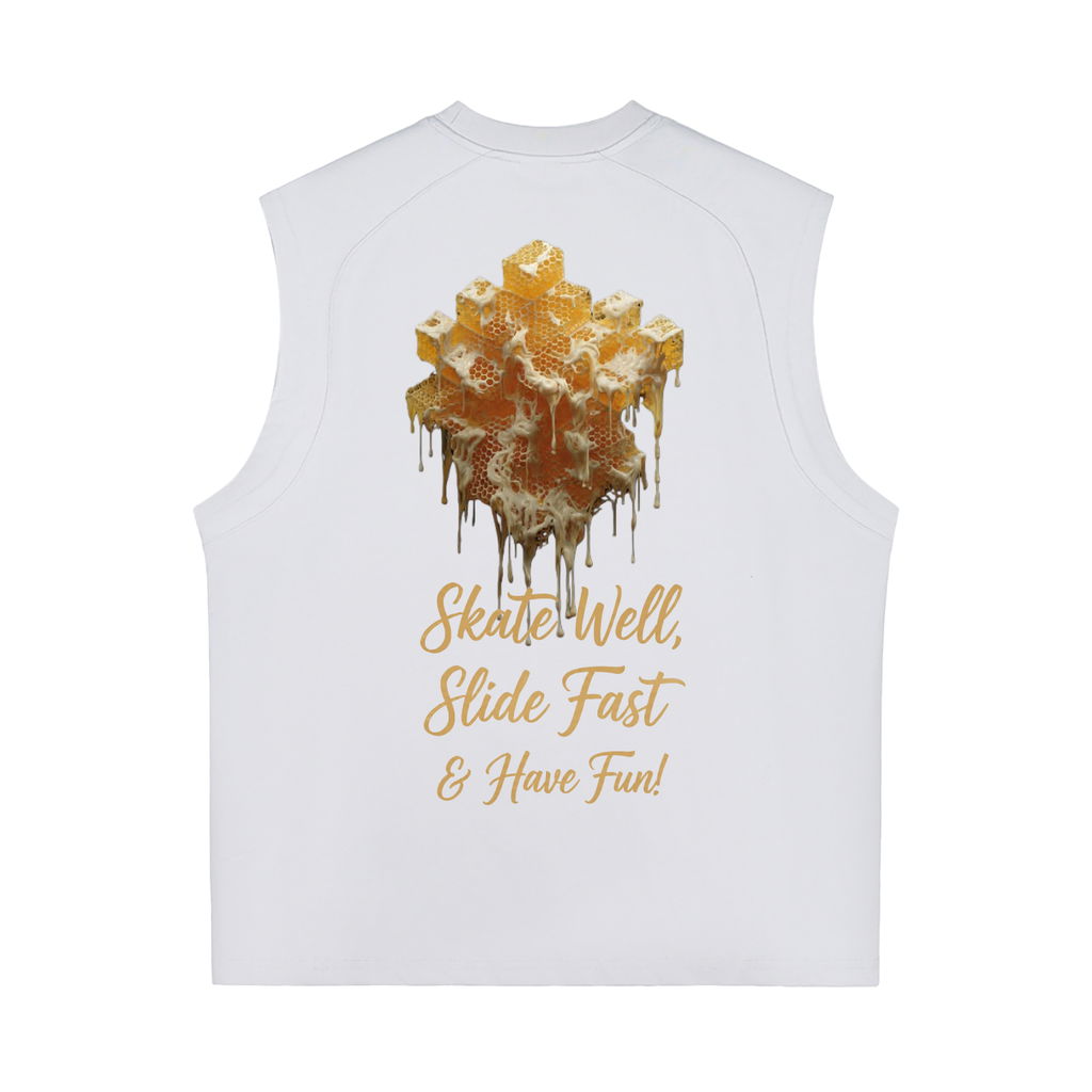 Skate well honeycomb Sorona Quick-Dry Cooling Tank Top