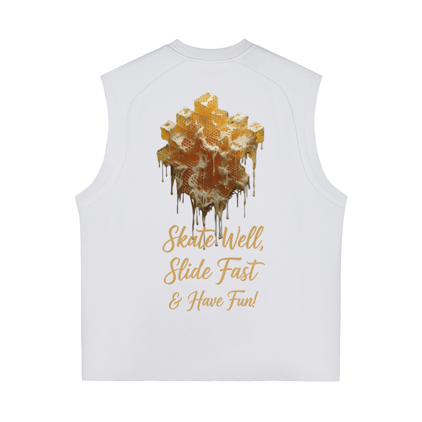 Skate well honeycomb Sorona Quick-Dry Cooling Tank Top