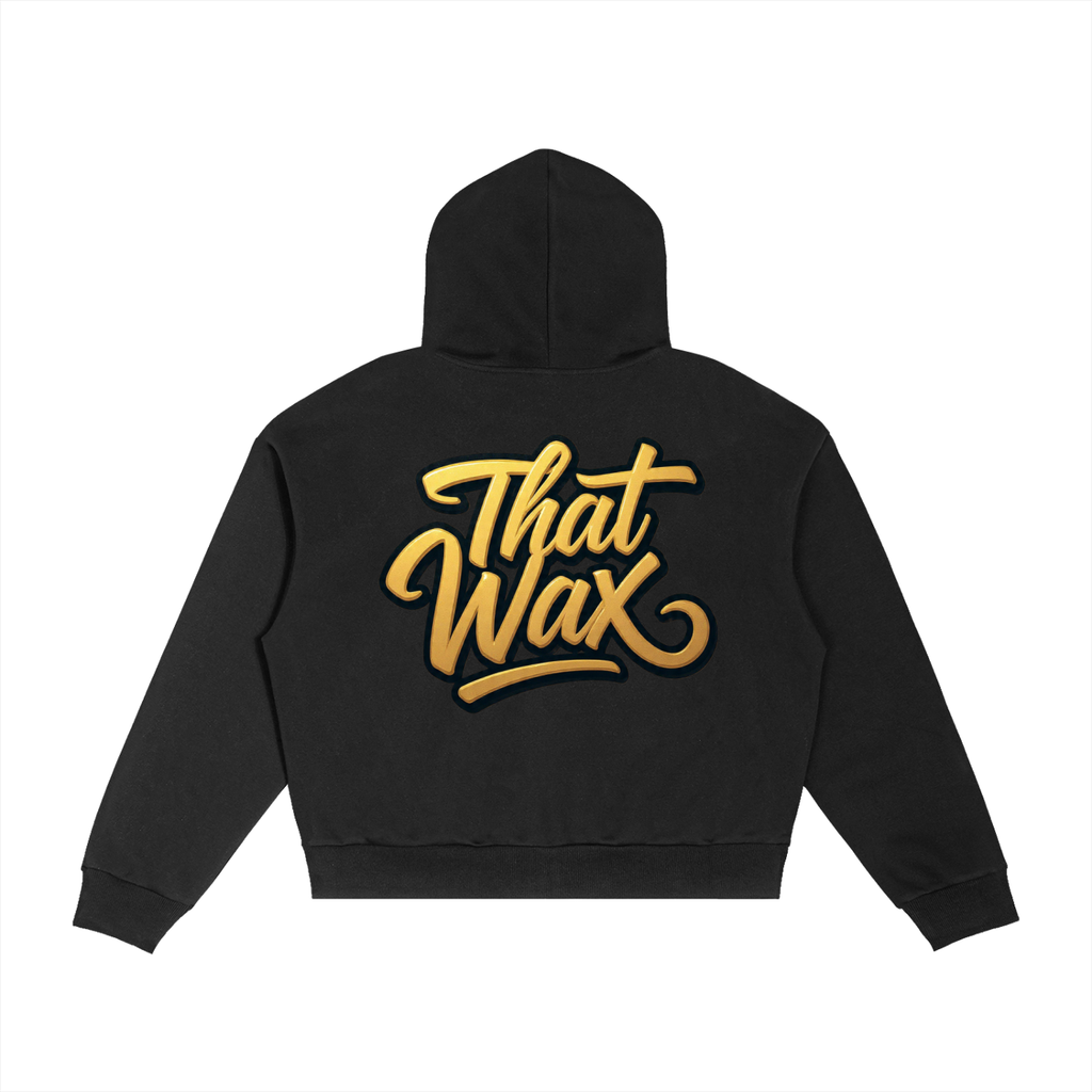 Classic gold script Zip Hoodie