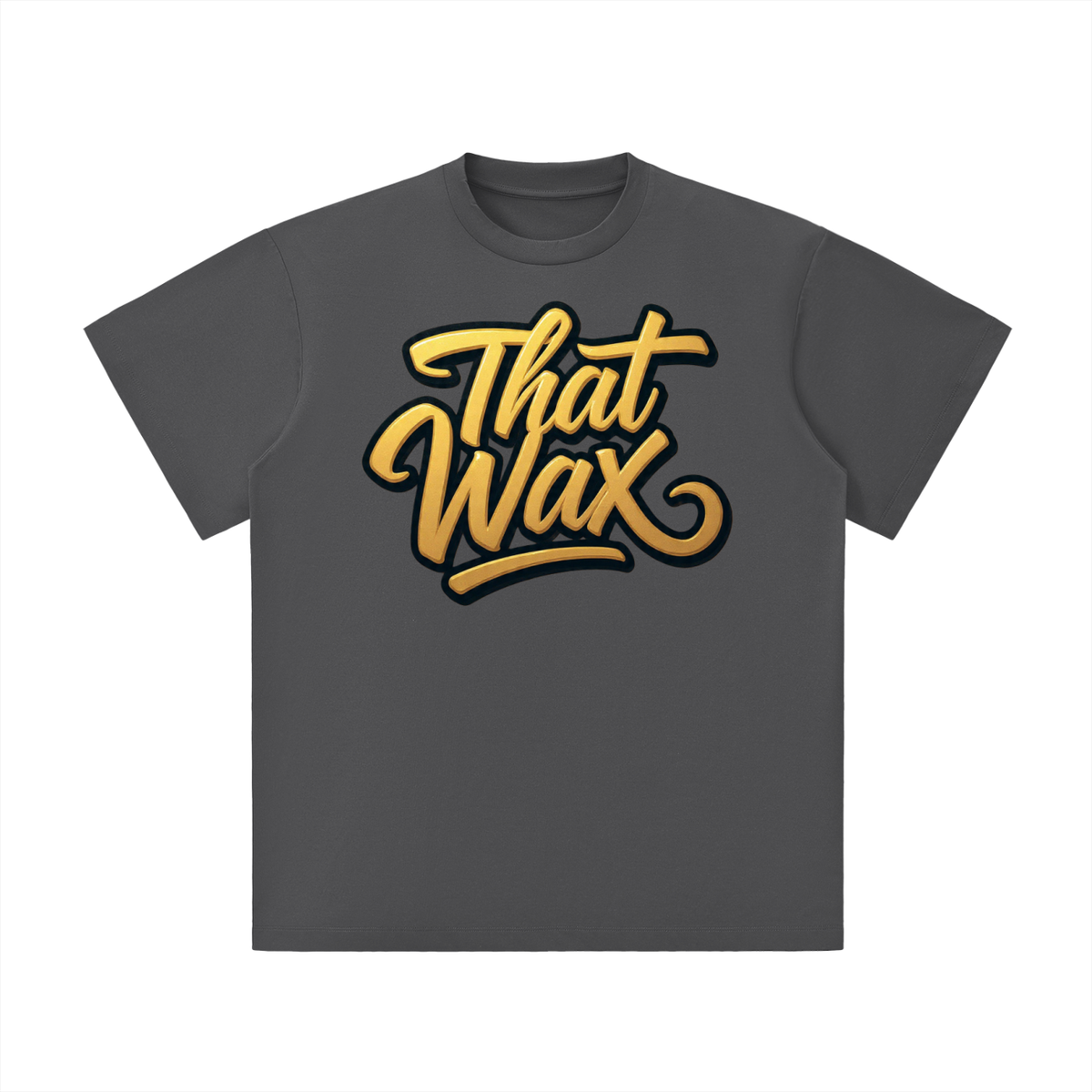 Gold Script Unisex Lightweight Oversized T-Shirt