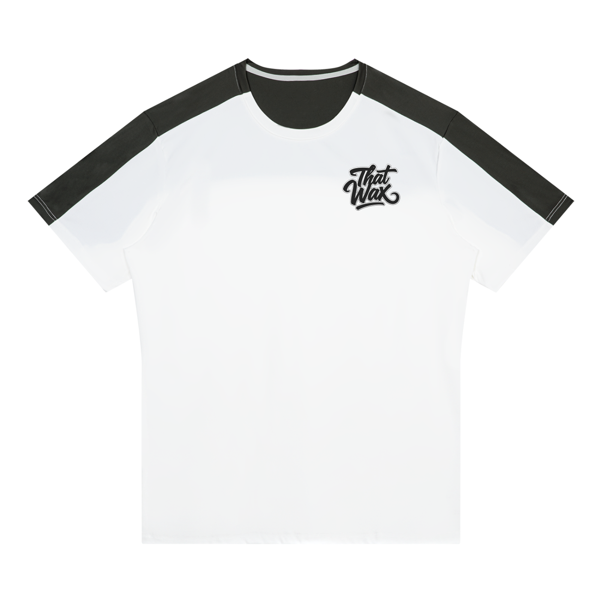 Black Script compression Performance T-Shirt
