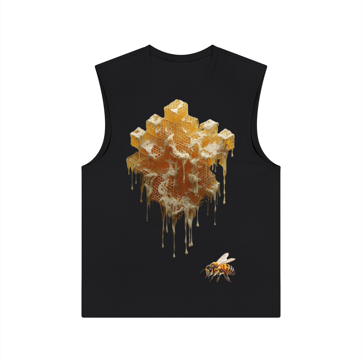Honeycomb drip  Bee Men's Performance Tank Top