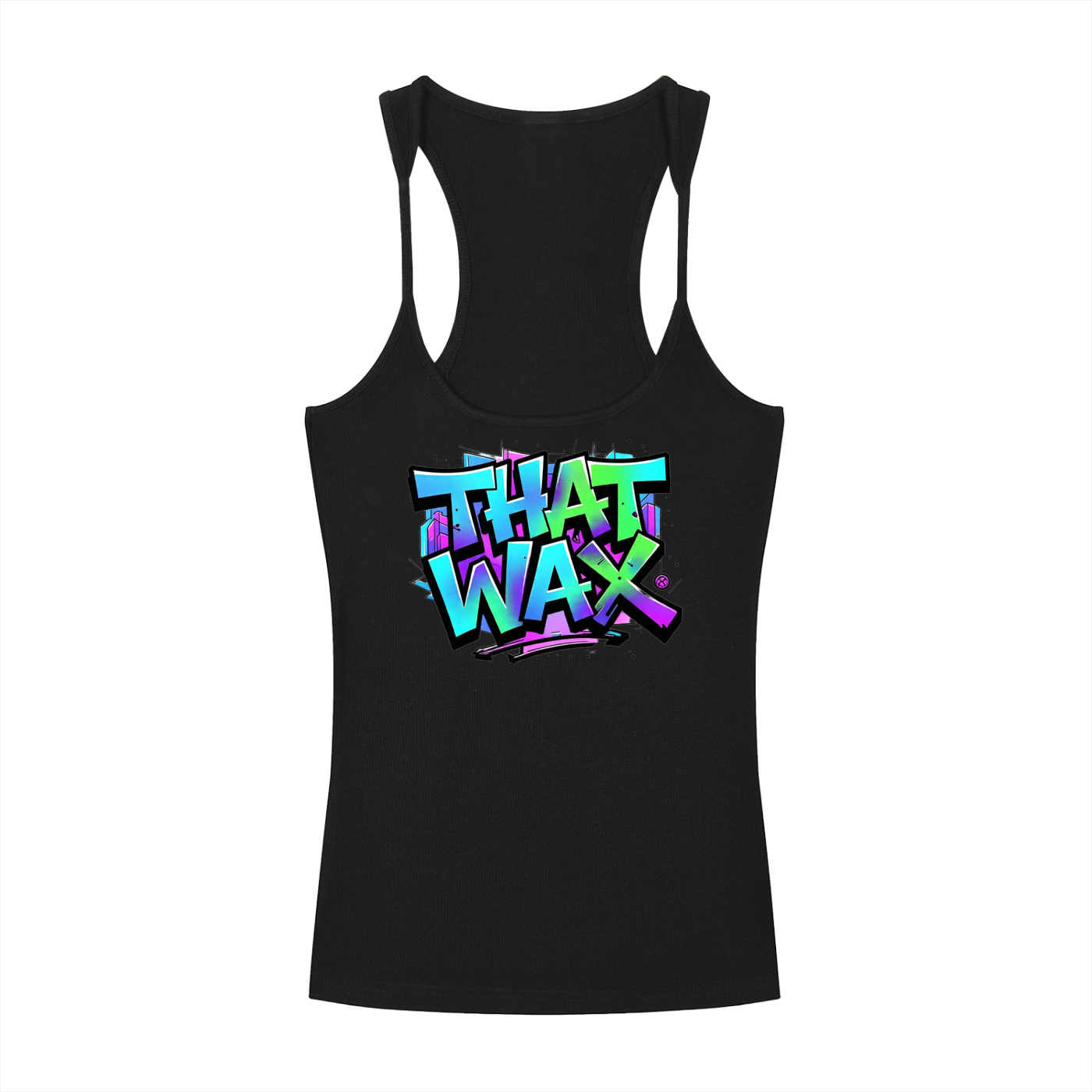 That Wax O.G. Women's Slim Fit Ribbed Racerback Tank Top
