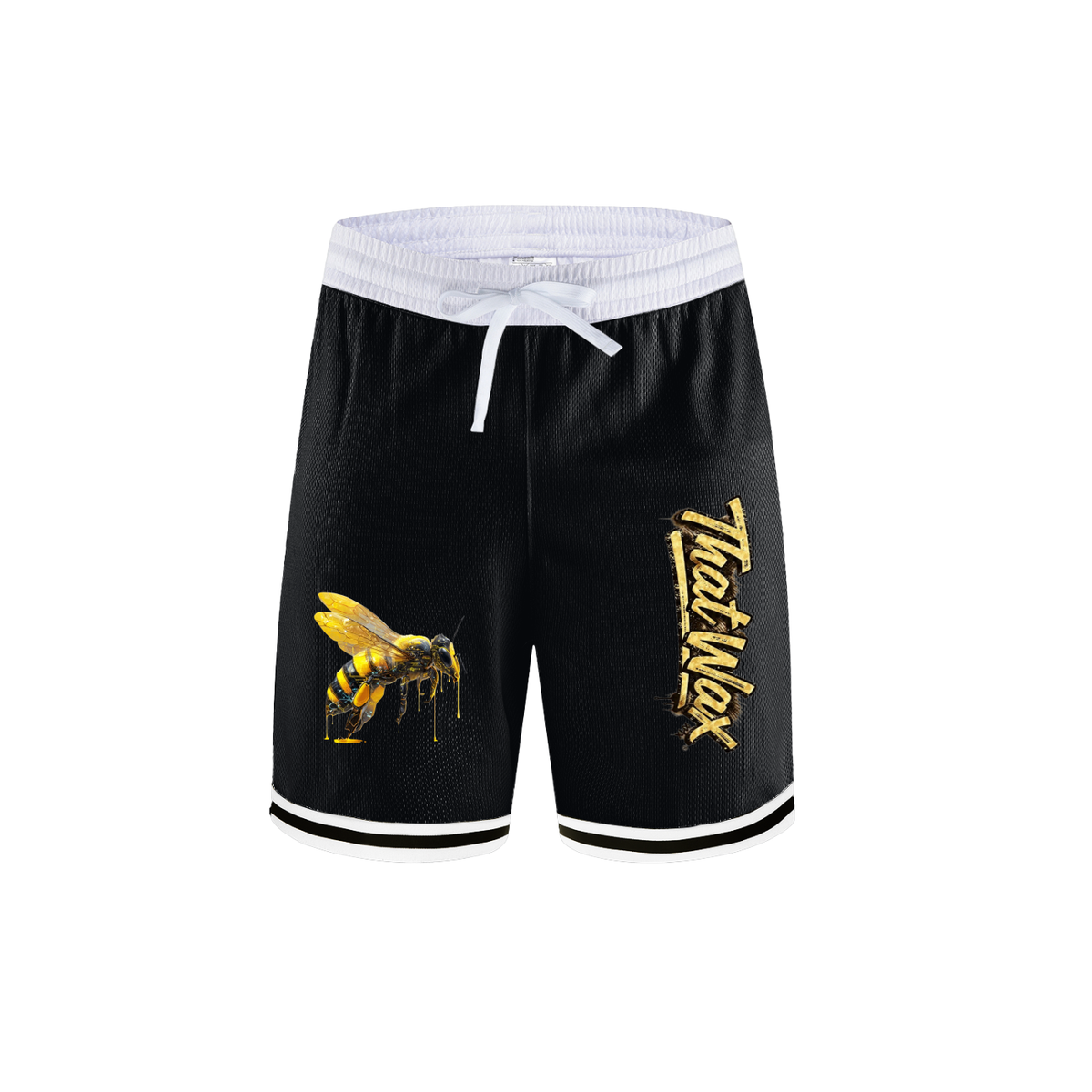 Cyber bee Classic Stripe Trim Basketball Shorts