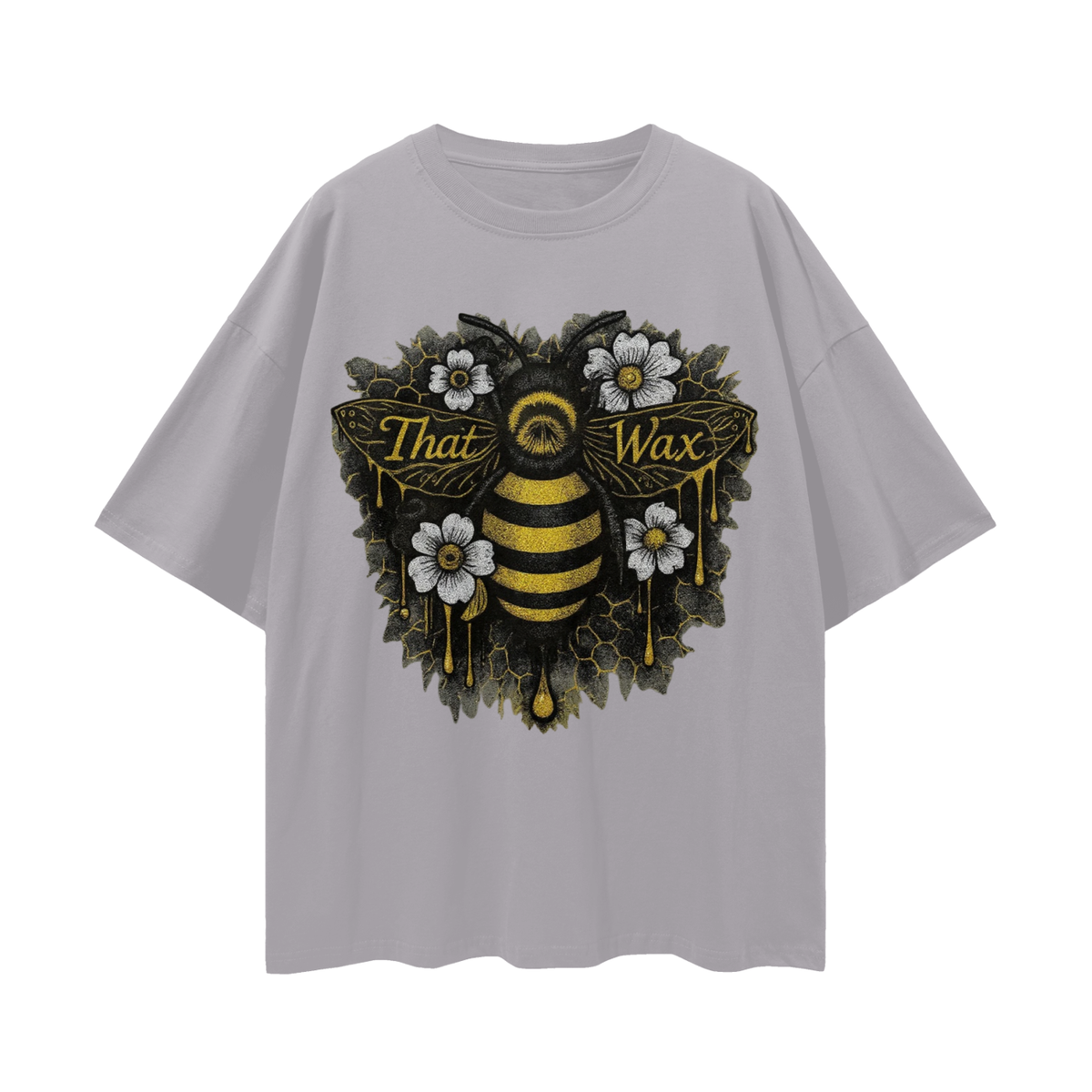 Queen Bee Streetwear Loose Drop Shoulder T-Shirt