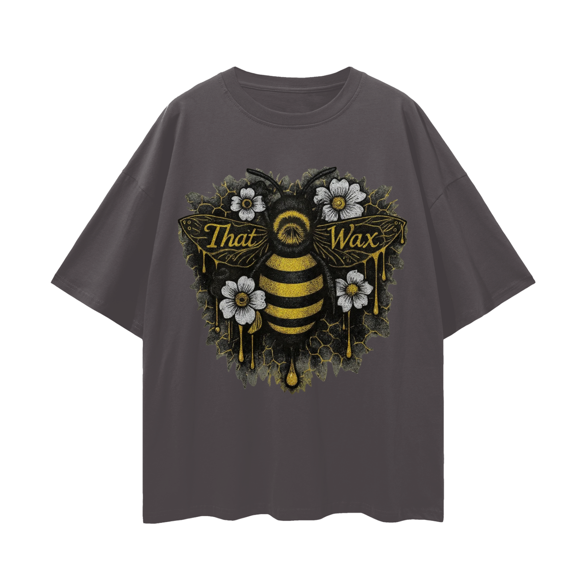 Queen Bee Streetwear Loose Drop Shoulder T-Shirt