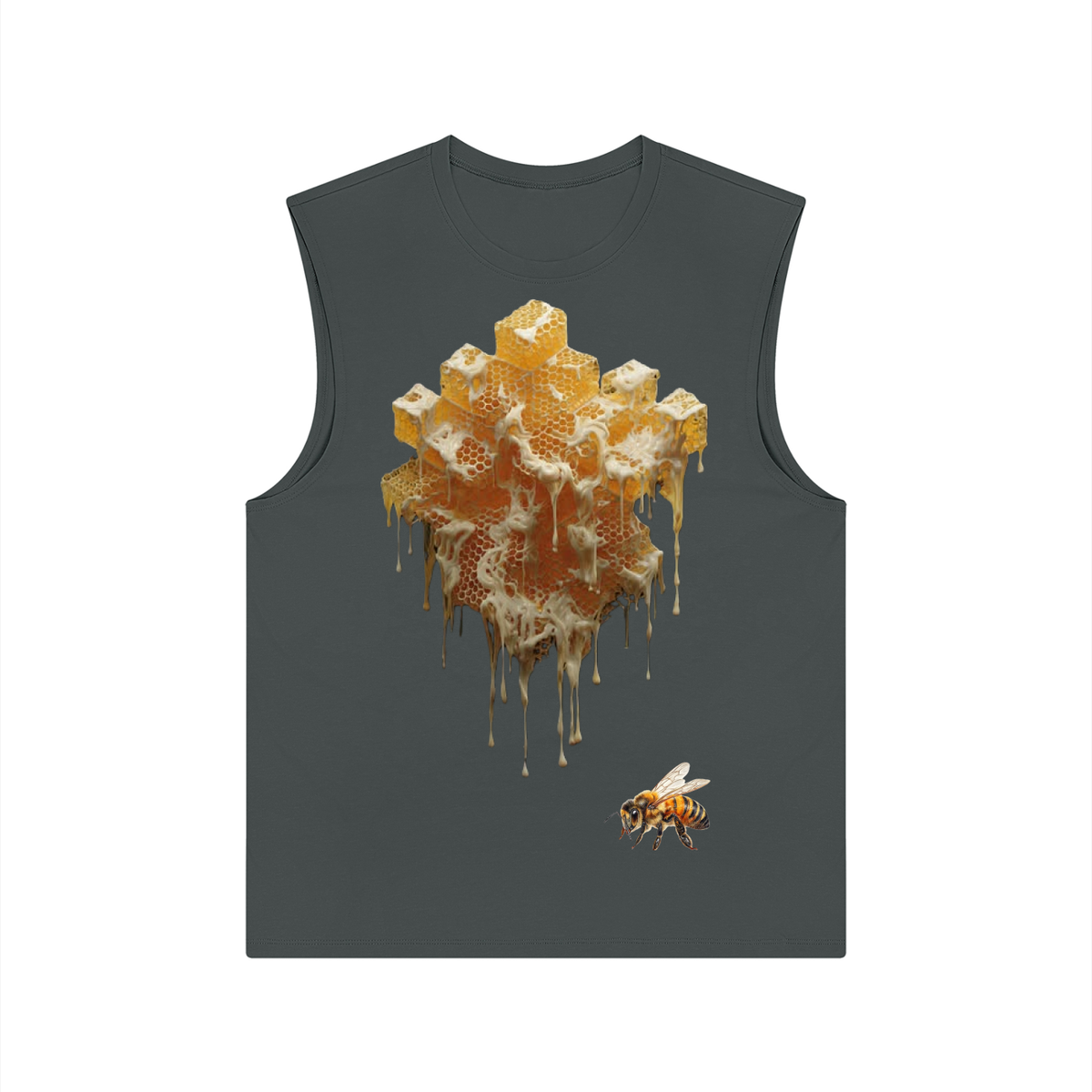 Honeycomb drip  Bee Men's Performance Tank Top