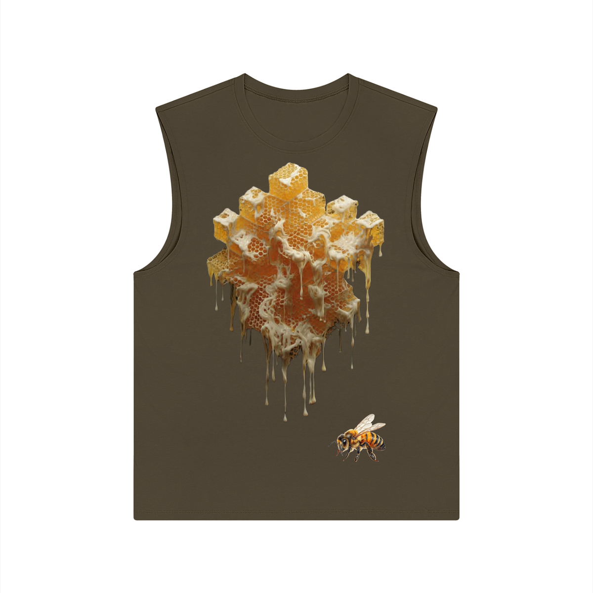 Honeycomb drip  Bee Men's Performance Tank Top