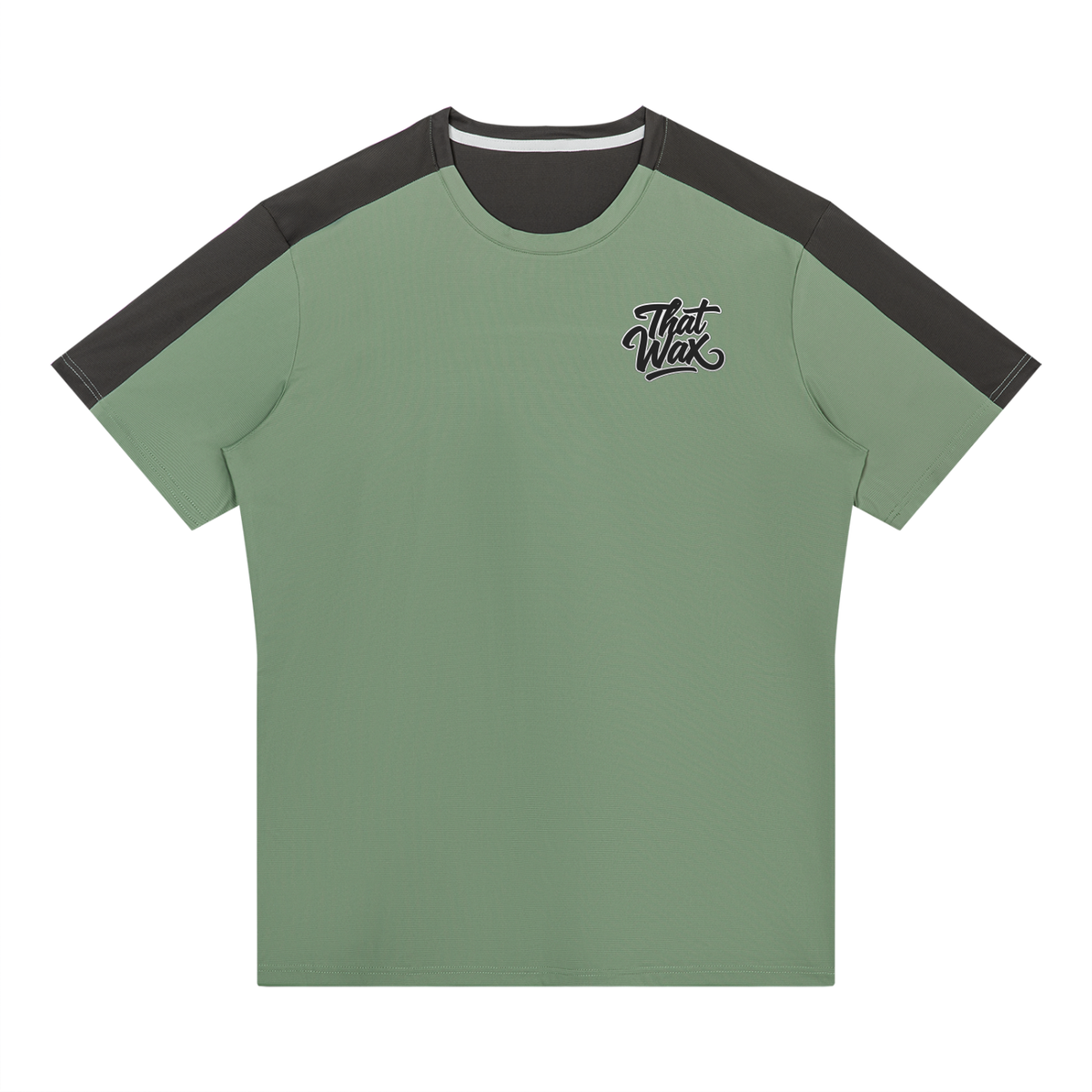 Black Script compression Performance T-Shirt