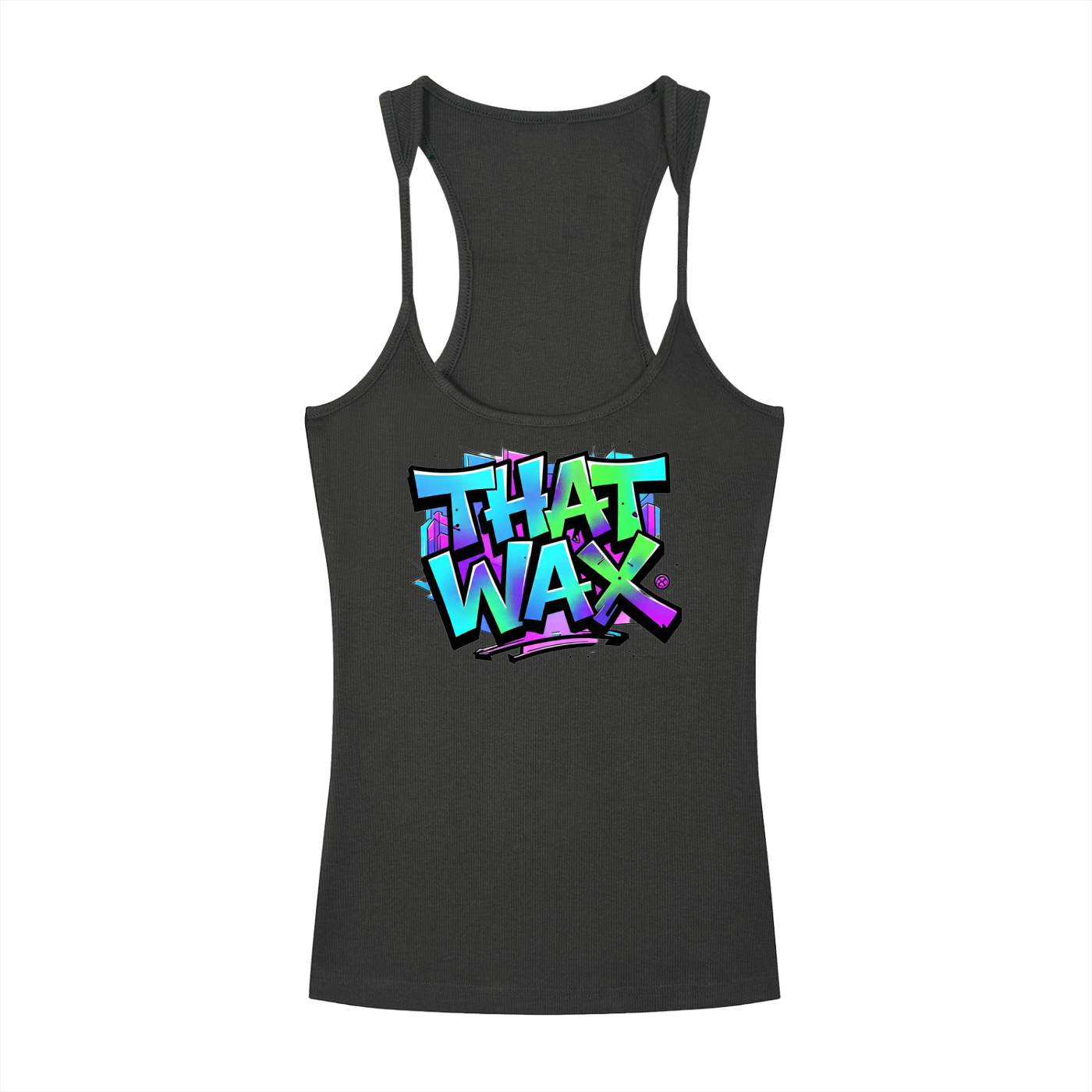 That Wax O.G. Women's Slim Fit Ribbed Racerback Tank Top