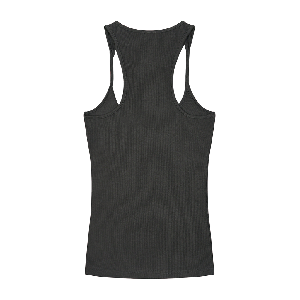That Wax O.G. Women's Slim Fit Ribbed Racerback Tank Top
