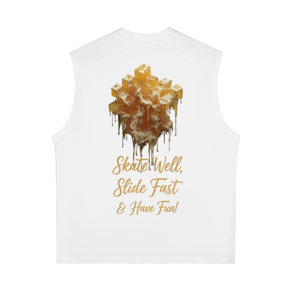Skate well honeycomb Sorona Quick-Dry Cooling Tank Top