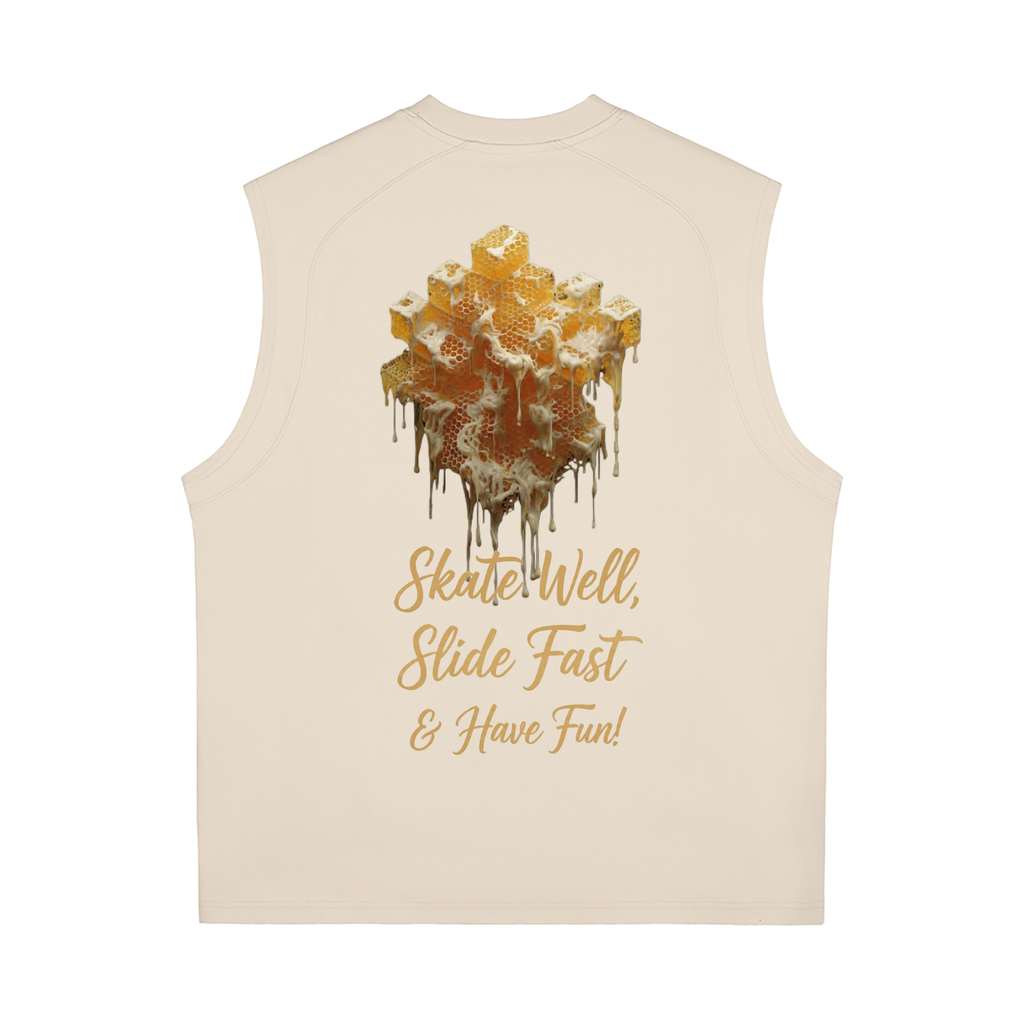 Skate well honeycomb Sorona Quick-Dry Cooling Tank Top