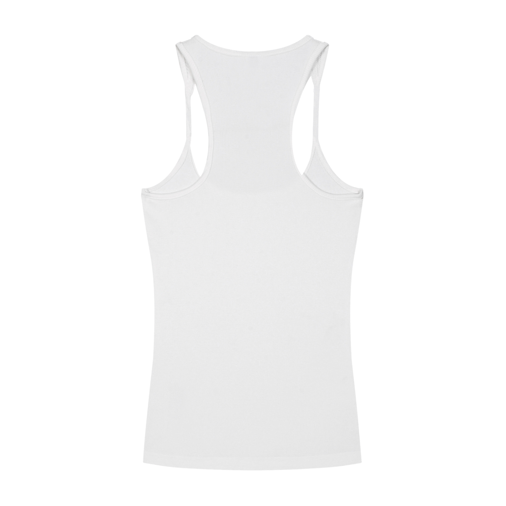 That Wax O.G. Women's Slim Fit Ribbed Racerback Tank Top