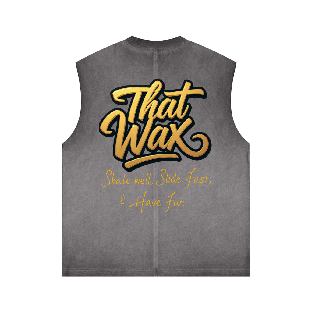 Skate well Bee Reverse Washed Tank Top