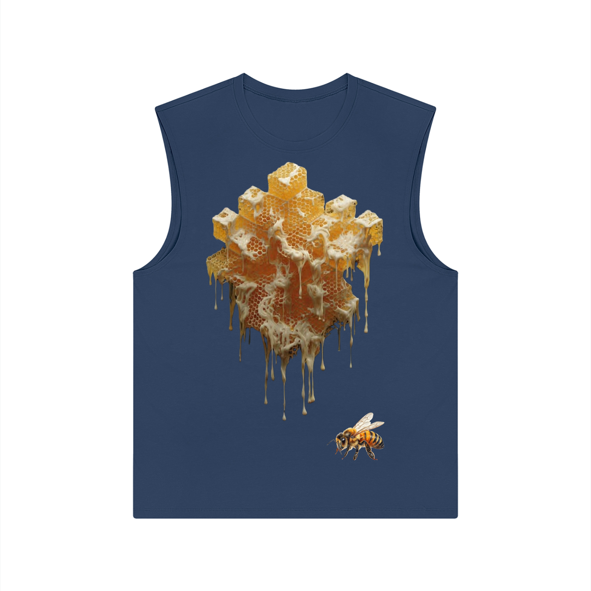 Honeycomb drip  Bee Men's Performance Tank Top