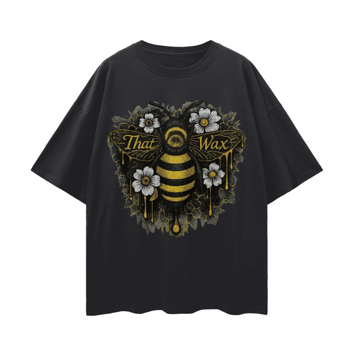 Queen Bee Streetwear Loose Drop Shoulder T-Shirt