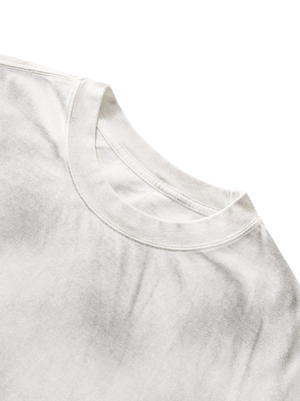 Black Script Dirty Washed Loose T-Shirt